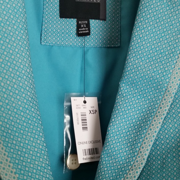 NWT 3/4 sleeve single-button blazer - Picture 3 of 3